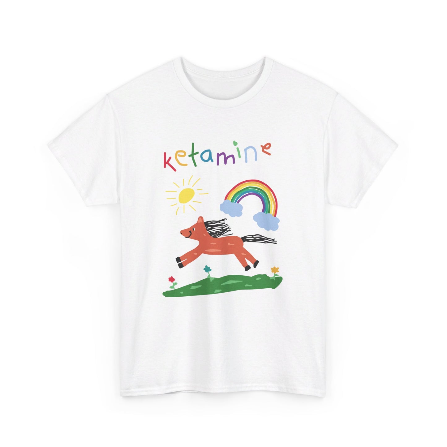 Ketamine Drawing T-Shirt - Dank Meme Merchandise