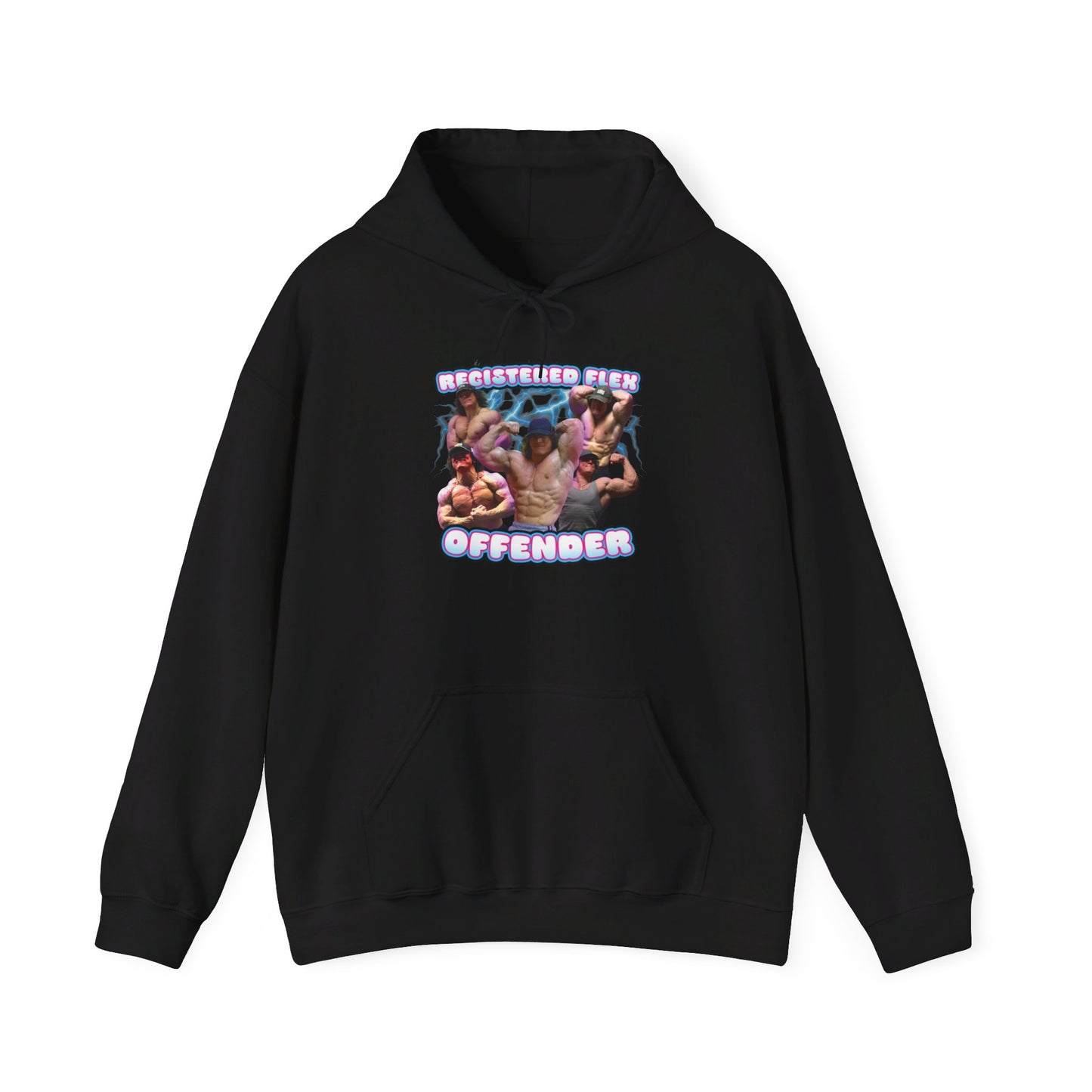 Registered Flex Offender Hoodie - Dank Meme Merchandise